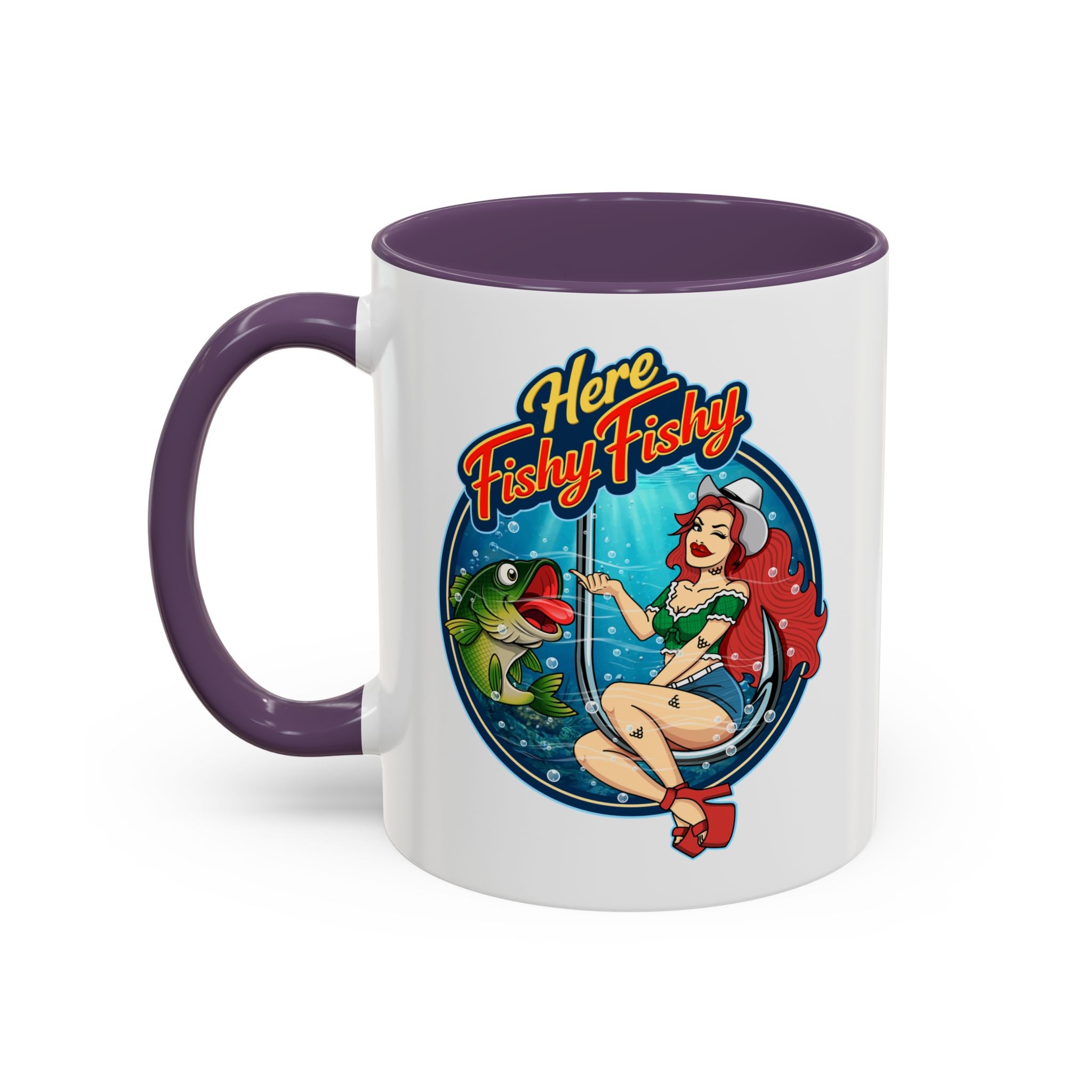"Here Fishy Fishy" Phat Hookers Coffee Mug