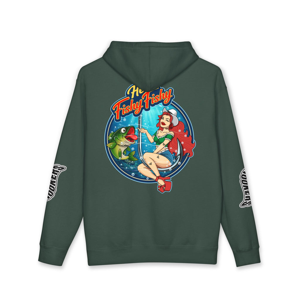 "Here Fishy Fishy" Phat Hookers [Tackle] Hoodie