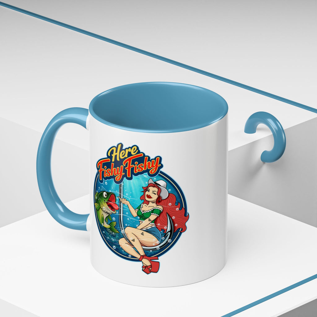 "Here Fishy Fishy" Phat Hookers Coffee Mug