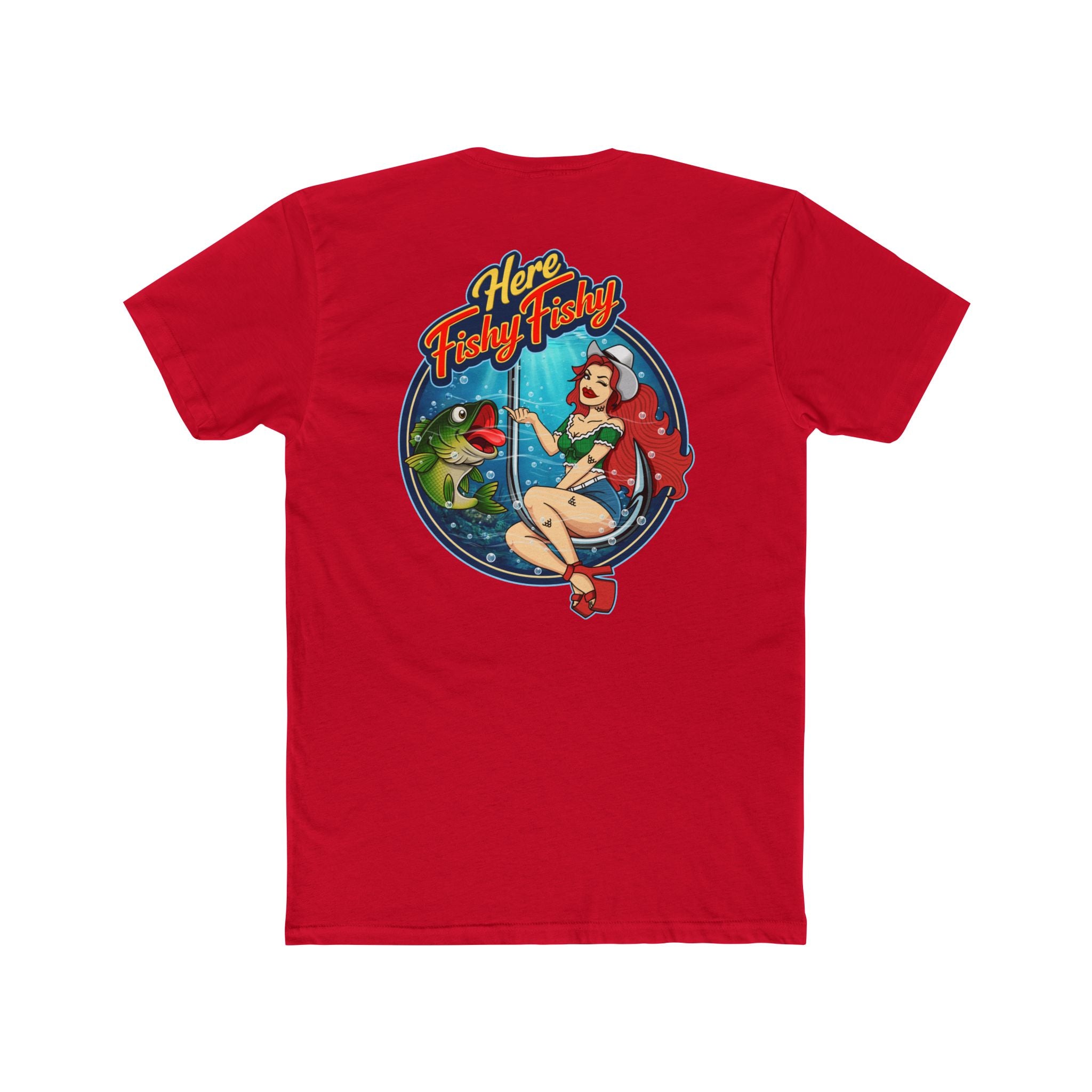 "Here Fishy Fishy" Phat Hookers [Tackle] Shirt