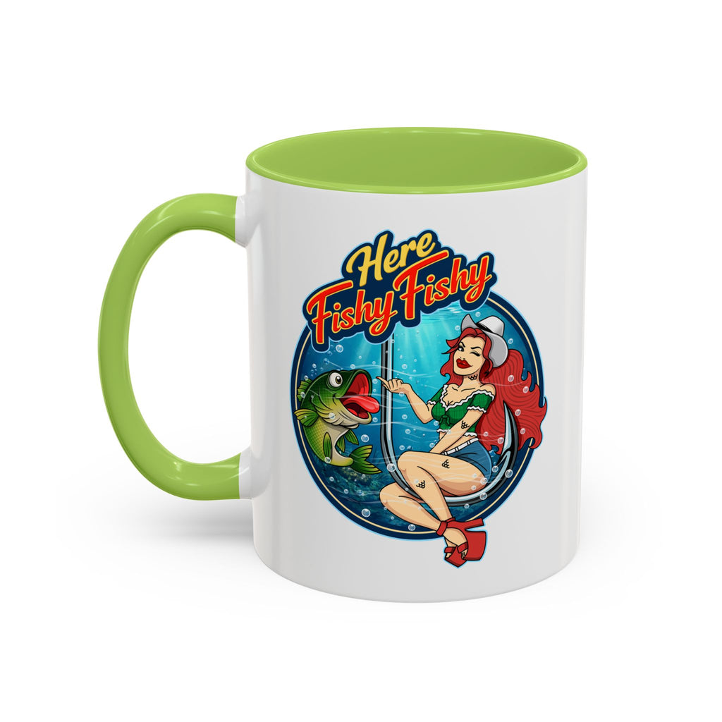 "Here Fishy Fishy" Phat Hookers Coffee Mug