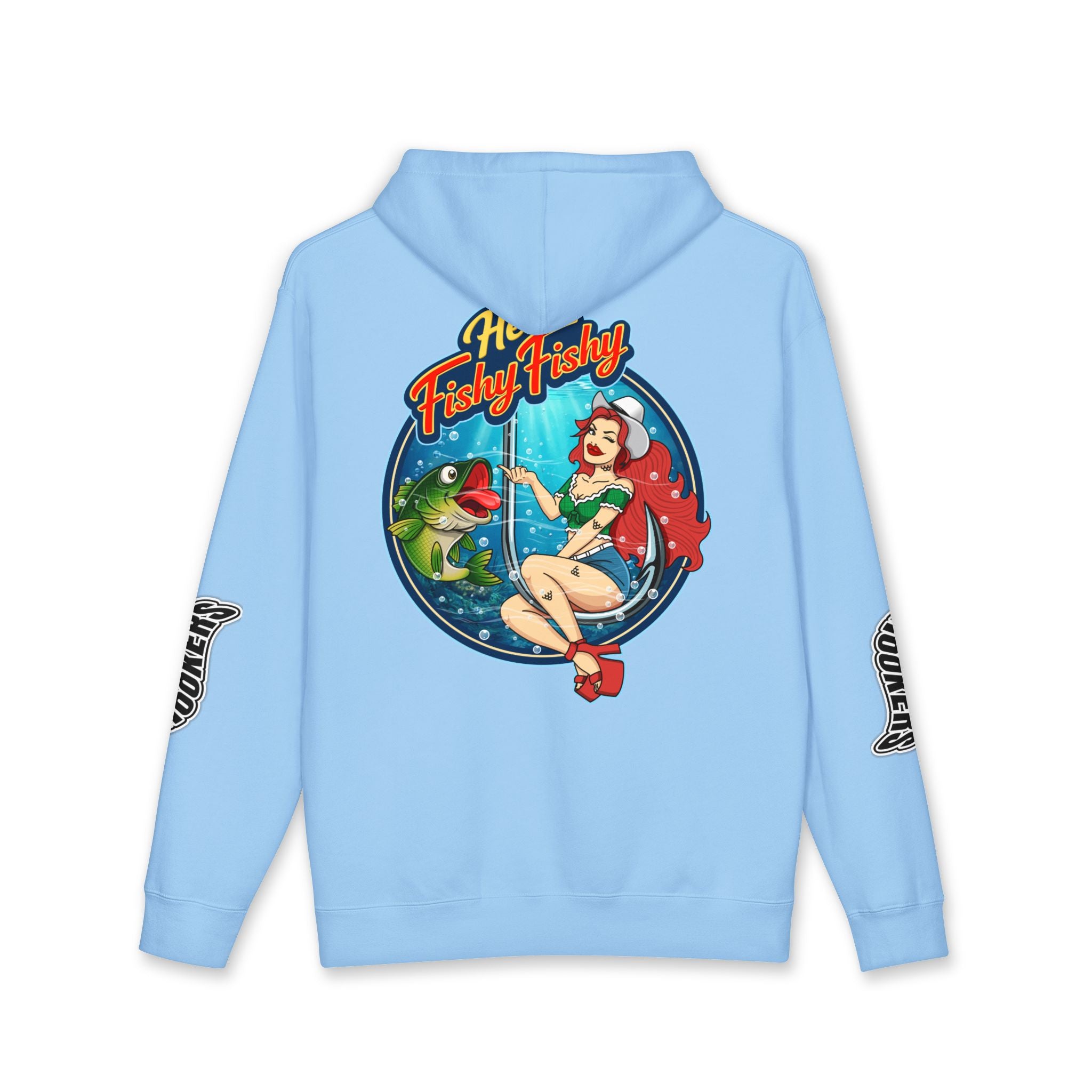 "Here Fishy Fishy" Phat Hookers [Tackle] Hoodie