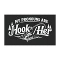 My Pronouns Are Hook/Her Car Magnet Phat Hookers [Tackle]