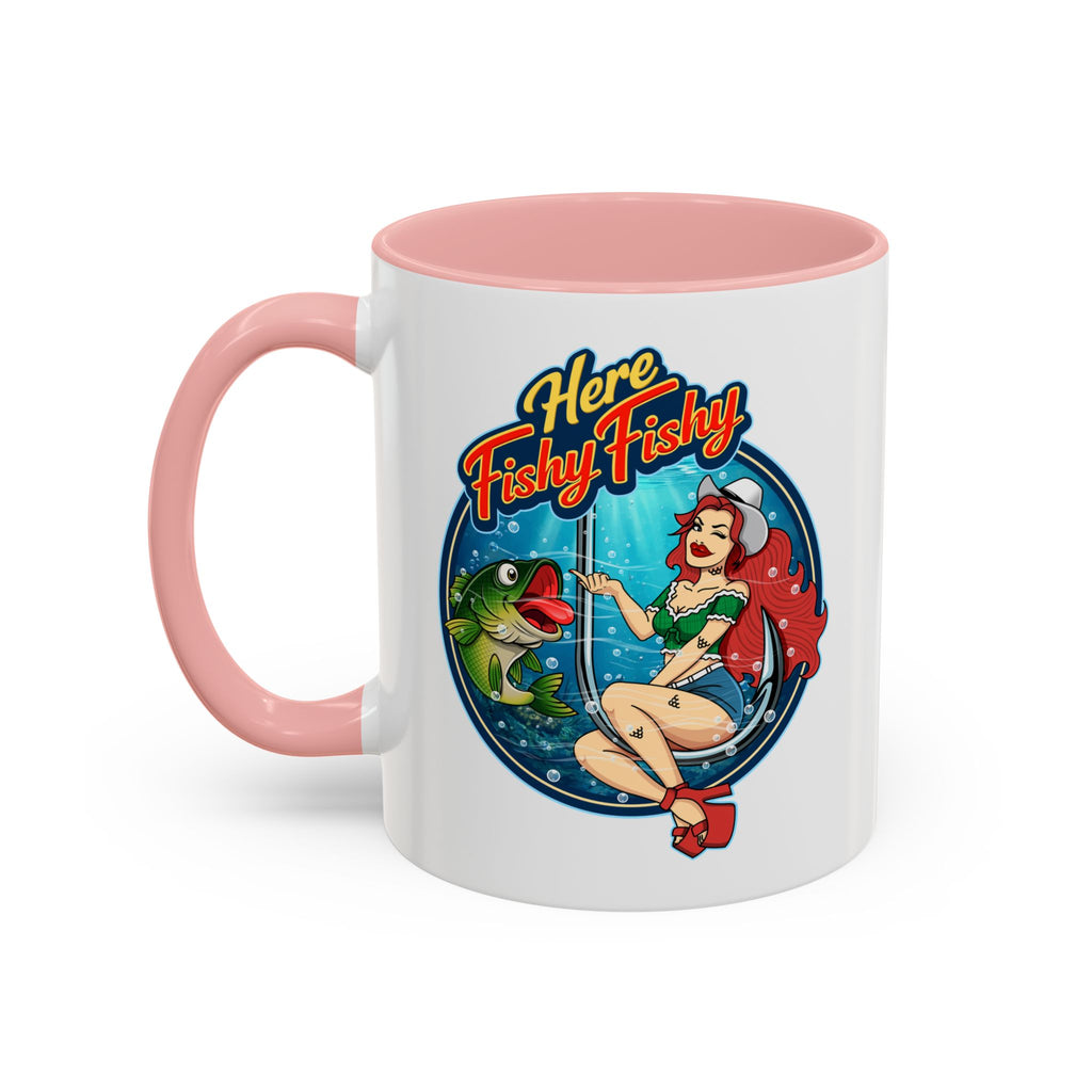 "Here Fishy Fishy" Phat Hookers Coffee Mug