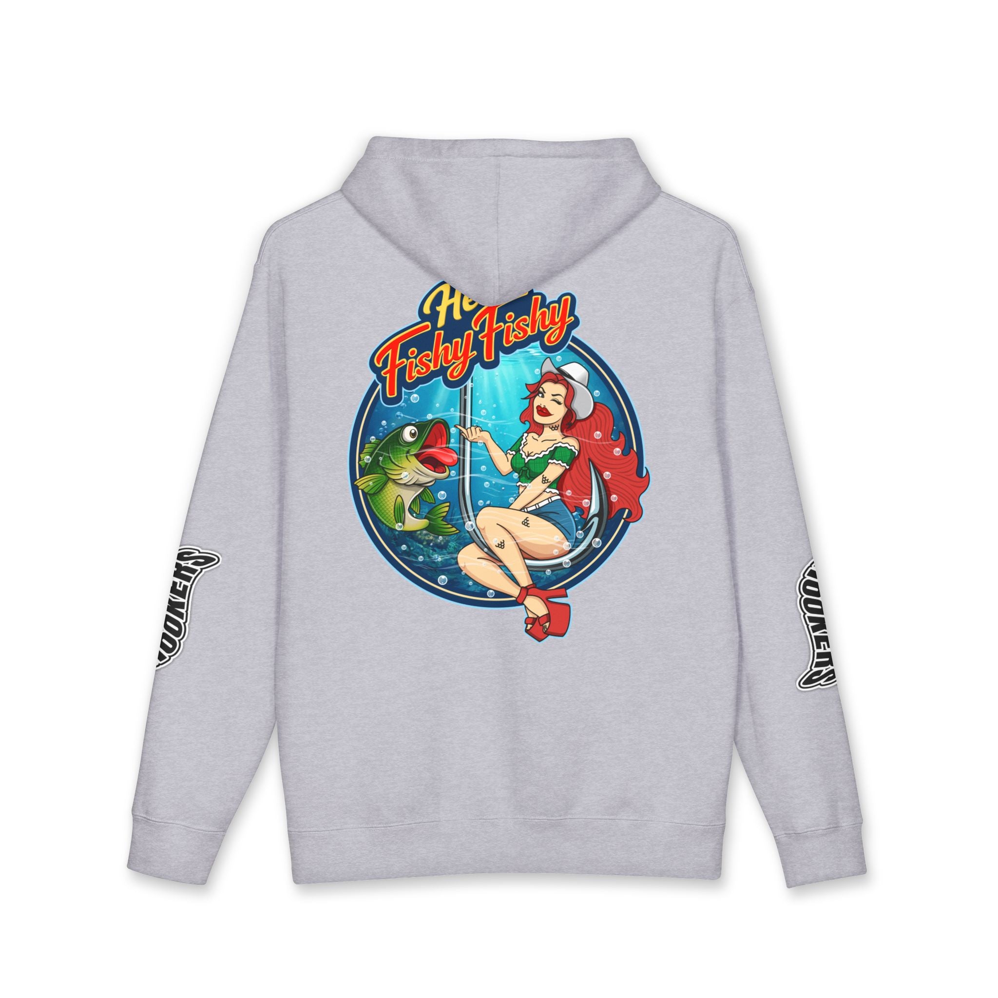 "Here Fishy Fishy" Phat Hookers [Tackle] Hoodie