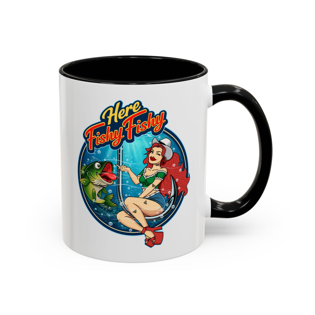 "Here Fishy Fishy" Phat Hookers Coffee Mug