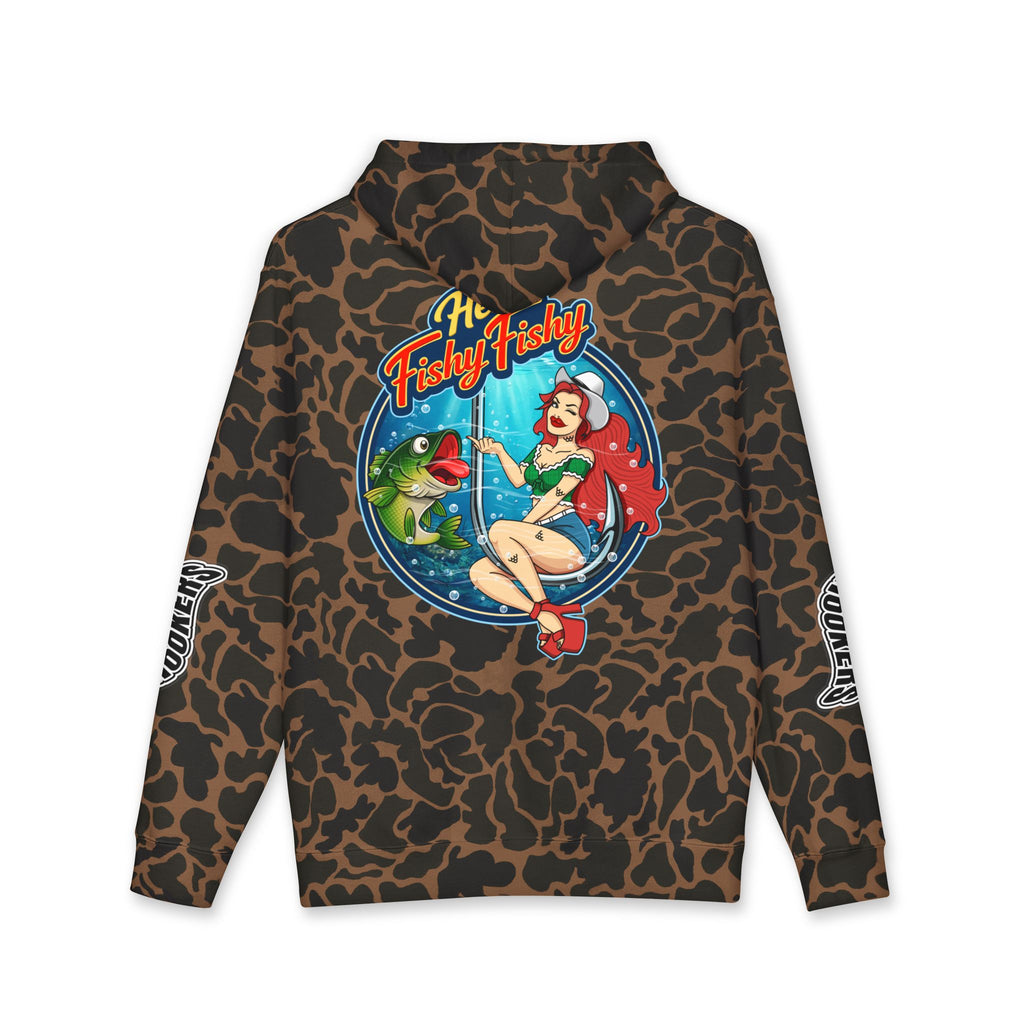 "Here Fishy Fishy" Phat Hookers [Tackle] Hoodie