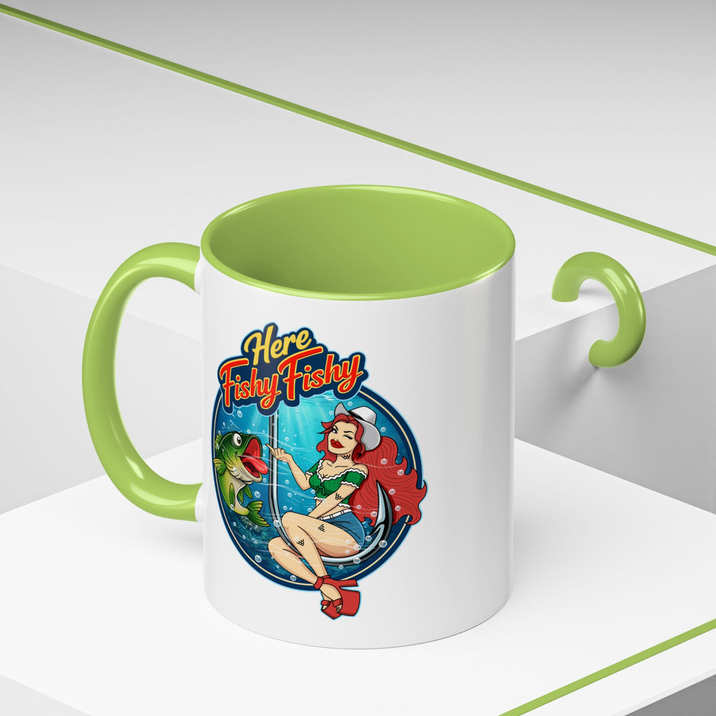 "Here Fishy Fishy" Phat Hookers Coffee Mug