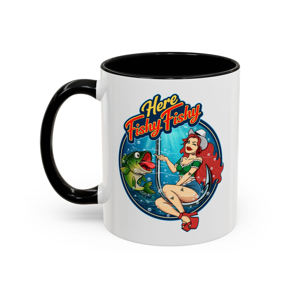 "Here Fishy Fishy" Phat Hookers Coffee Mug
