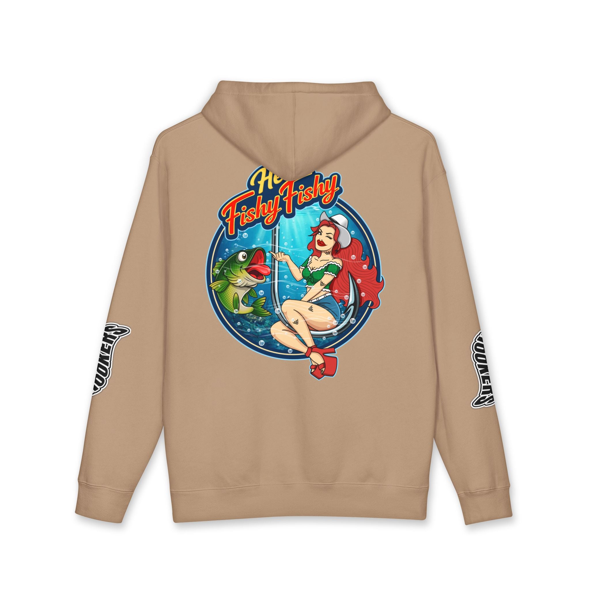 "Here Fishy Fishy" Phat Hookers [Tackle] Hoodie