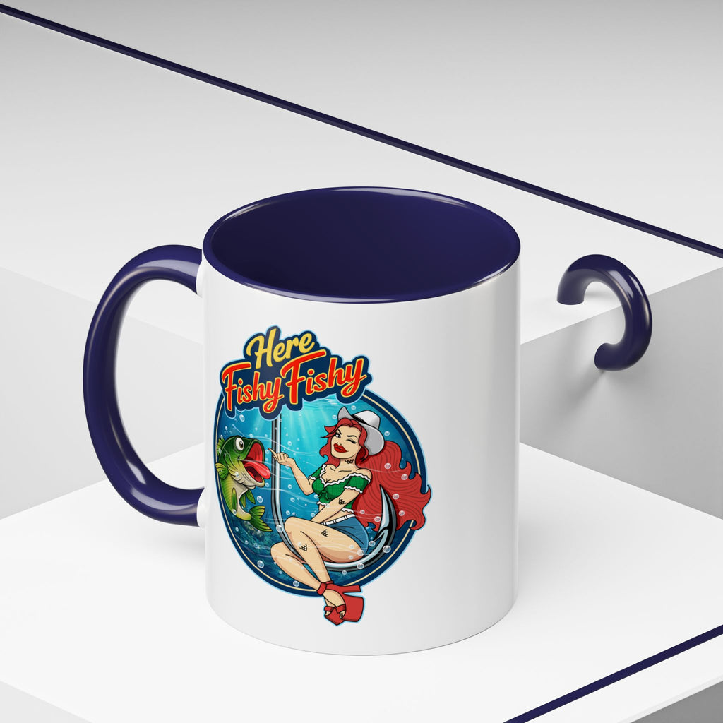 "Here Fishy Fishy" Phat Hookers Coffee Mug