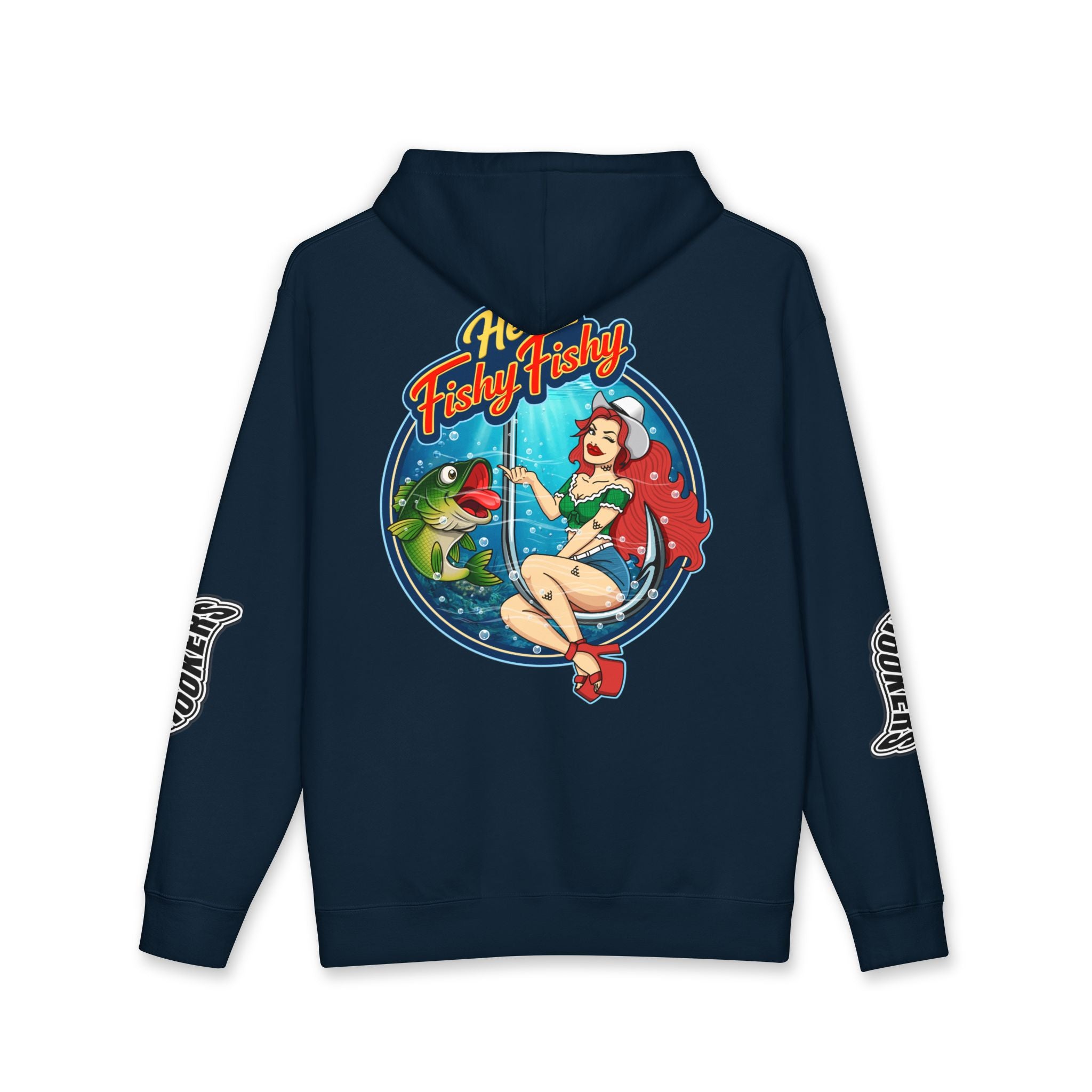 "Here Fishy Fishy" Phat Hookers [Tackle] Hoodie