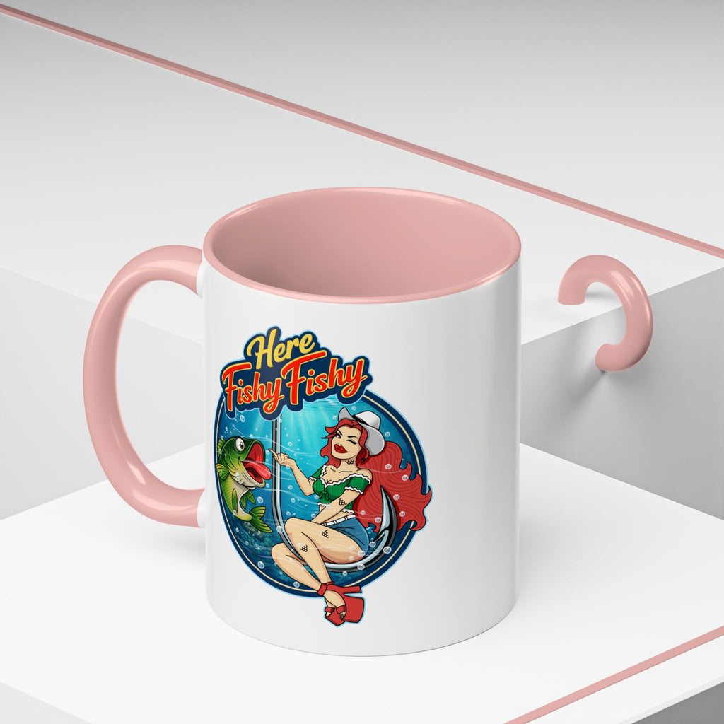 "Here Fishy Fishy" Phat Hookers Coffee Mug