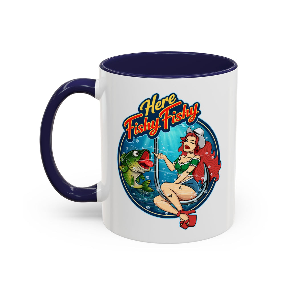 "Here Fishy Fishy" Phat Hookers Coffee Mug