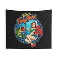 "Here Fishy Fishy" Phat Hookers [Tackle] Wall Tapestry